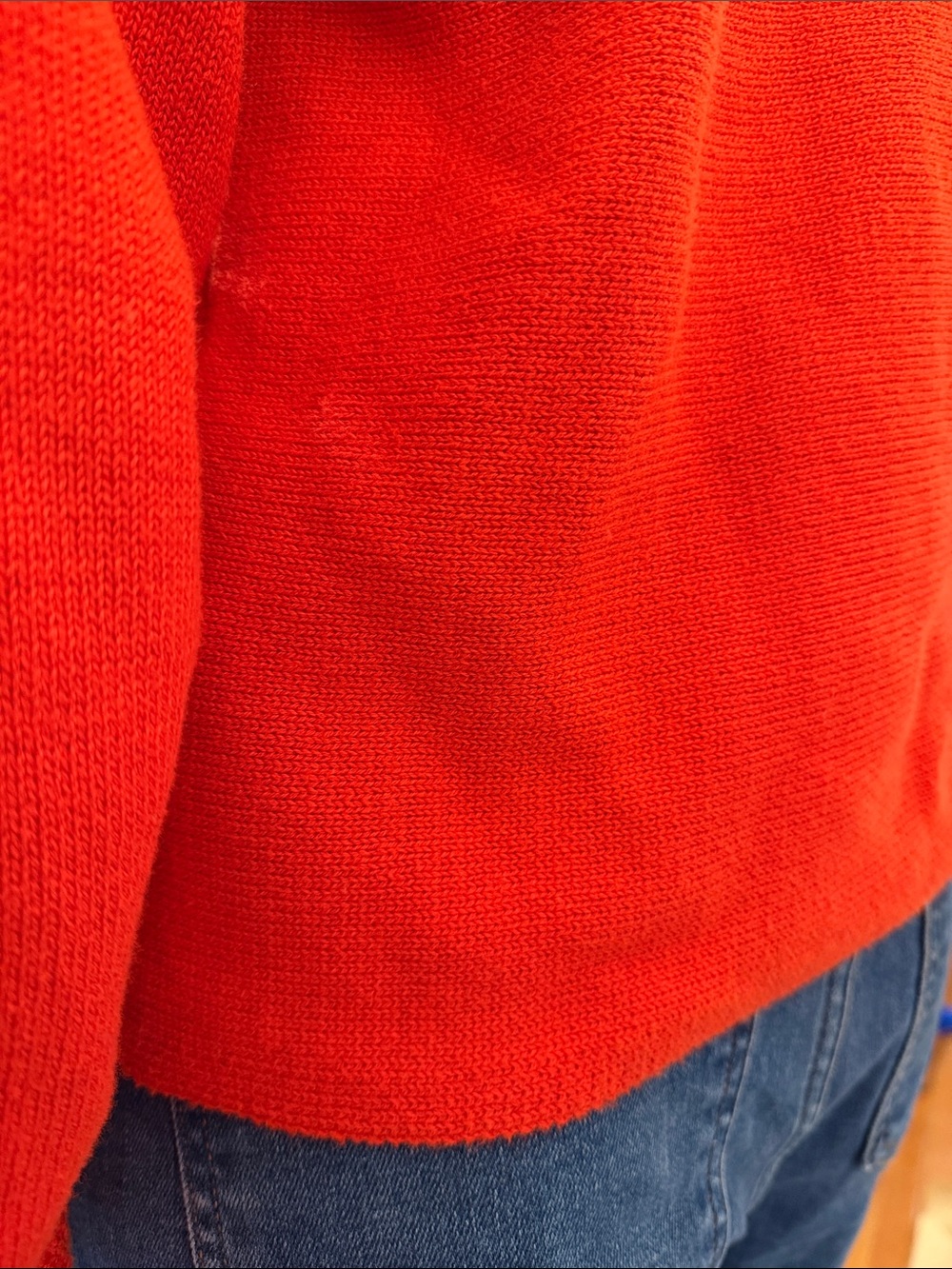Stella McCartney Red and Blue Pencil Sweater Dopamine Dressing Size Small - Picture 10 of 15